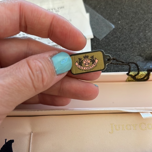 Extremely rare Juicy Couture circa 2010 multi chain magnetic clasp bracelet - Picture 7 of 10